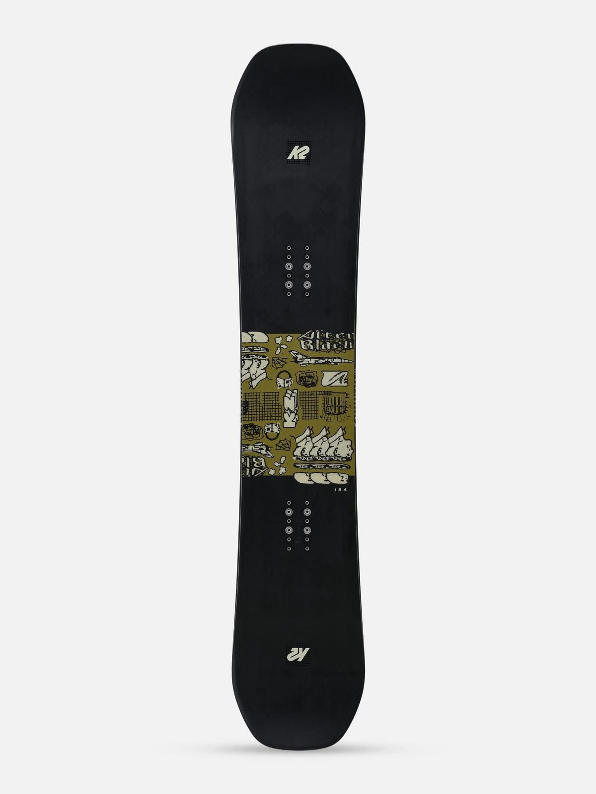 K2 Afterblack Men's Snowboard 2025